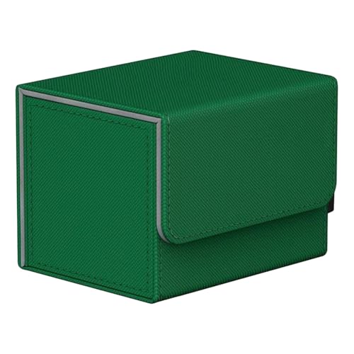 Fivetwofive Über 100 Sammelkarten-Deckboxen, Sammelkartenspielzeug mit Magnetverschluss, Spielkarten-Aufbewahrung, Spielkarten-Etui, Schutz, Grün Fivetwofive Über 100 Sammelkarten-Deckboxen, Sammelkartenspielzeug mit Magnetverschluss, Spielkarten-Aufbewahrung, Spielkarten-Etui, Schutz, Grün von Fivetwofive