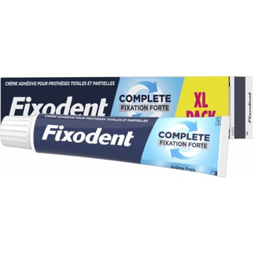 Fixodent Complete Fraîcheur Klebecreme für komplette und partielle Prothesen, 70 ml von Fixodent
