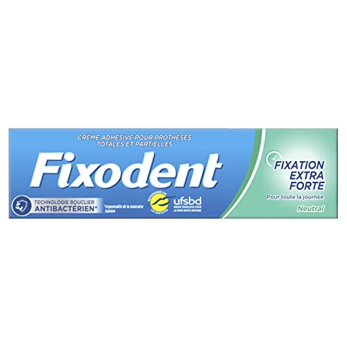 Fixodent Neutral Reinigungscreme für Zahnprothesen, 47 g von Fixodent