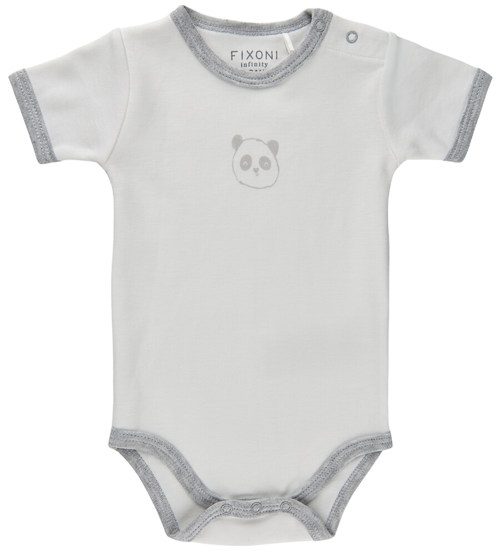 Fixoni Body k/ä - Grau Meliert m. Print - Fixoni - 56 - Body K/Ä Fixoni Body k/ä - Grau Meliert m. Print - Fixoni - 56 - Body K/Ä von Fixoni