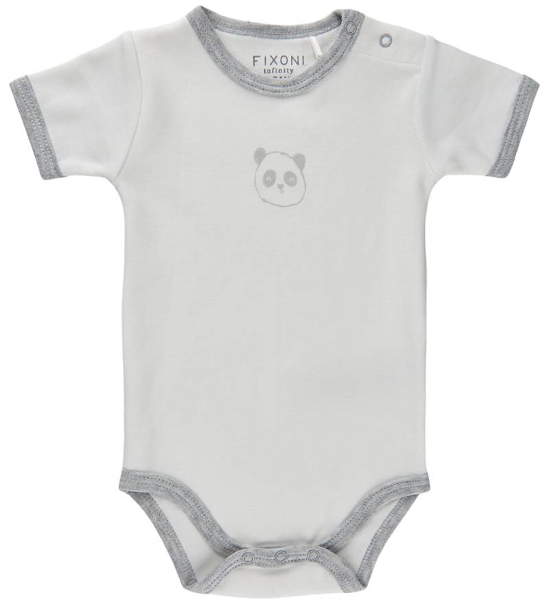 Fixoni Body k/ä - Grau Meliert m. Print - Fixoni - 56 - Body K/Ä Fixoni Body k/ä - Grau Meliert m. Print - Fixoni - 56 - Body K/Ä von Fixoni