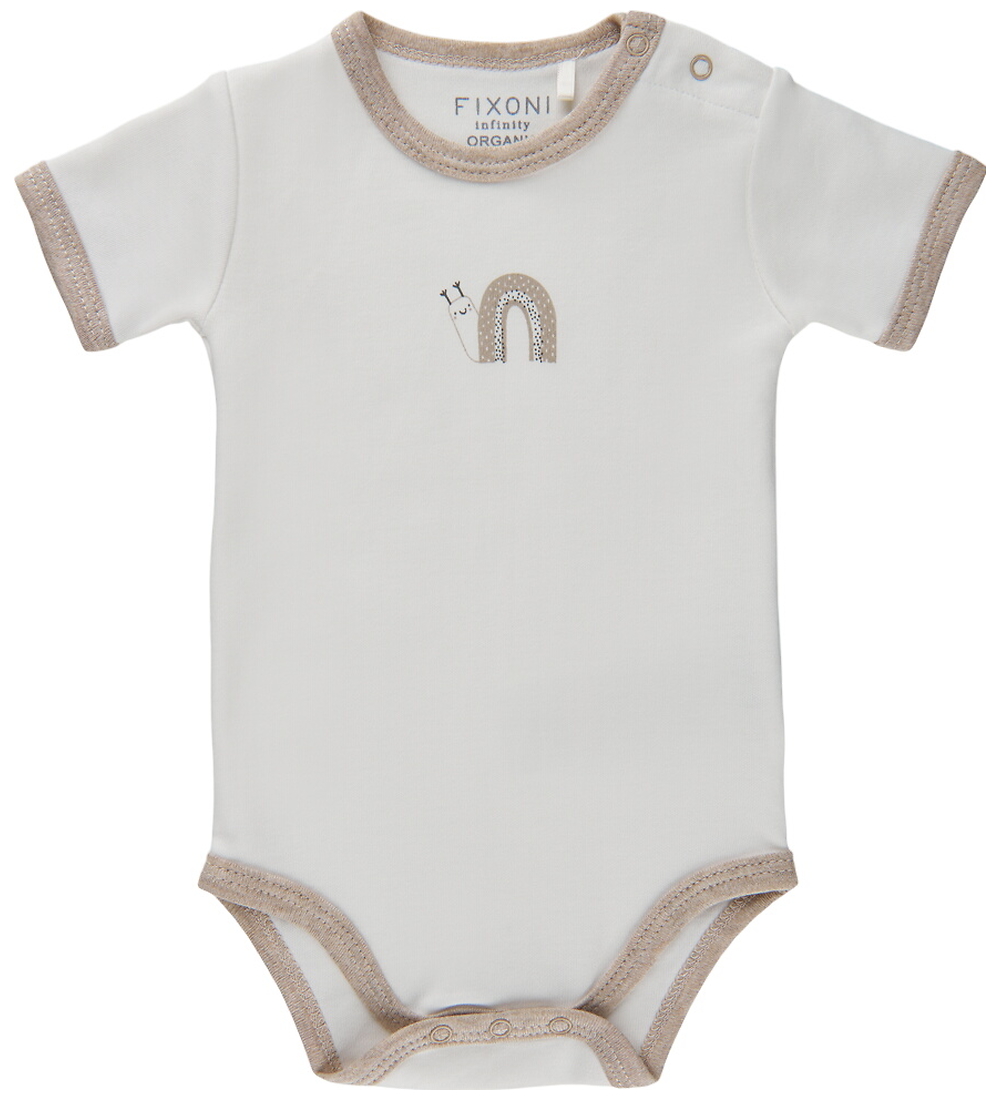 Fixoni Body k/ä - Sand Melange m. Print - Fixoni - 62 - Body K/Ä Fixoni Body k/ä - Sand Melange m. Print - Fixoni - 62 - Body K/Ä von Fixoni