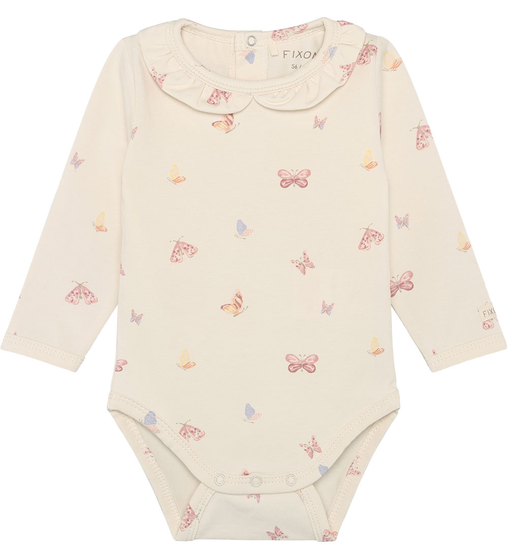 Fixoni Body l/ä - Gebleicht Mauve m. Schmetterlinge - Fixoni - 56 - Body L/Ä Fixoni Body l/ä - Gebleicht Mauve m. Schmetterlinge - Fixoni - 56 - Body L/Ä von Fixoni