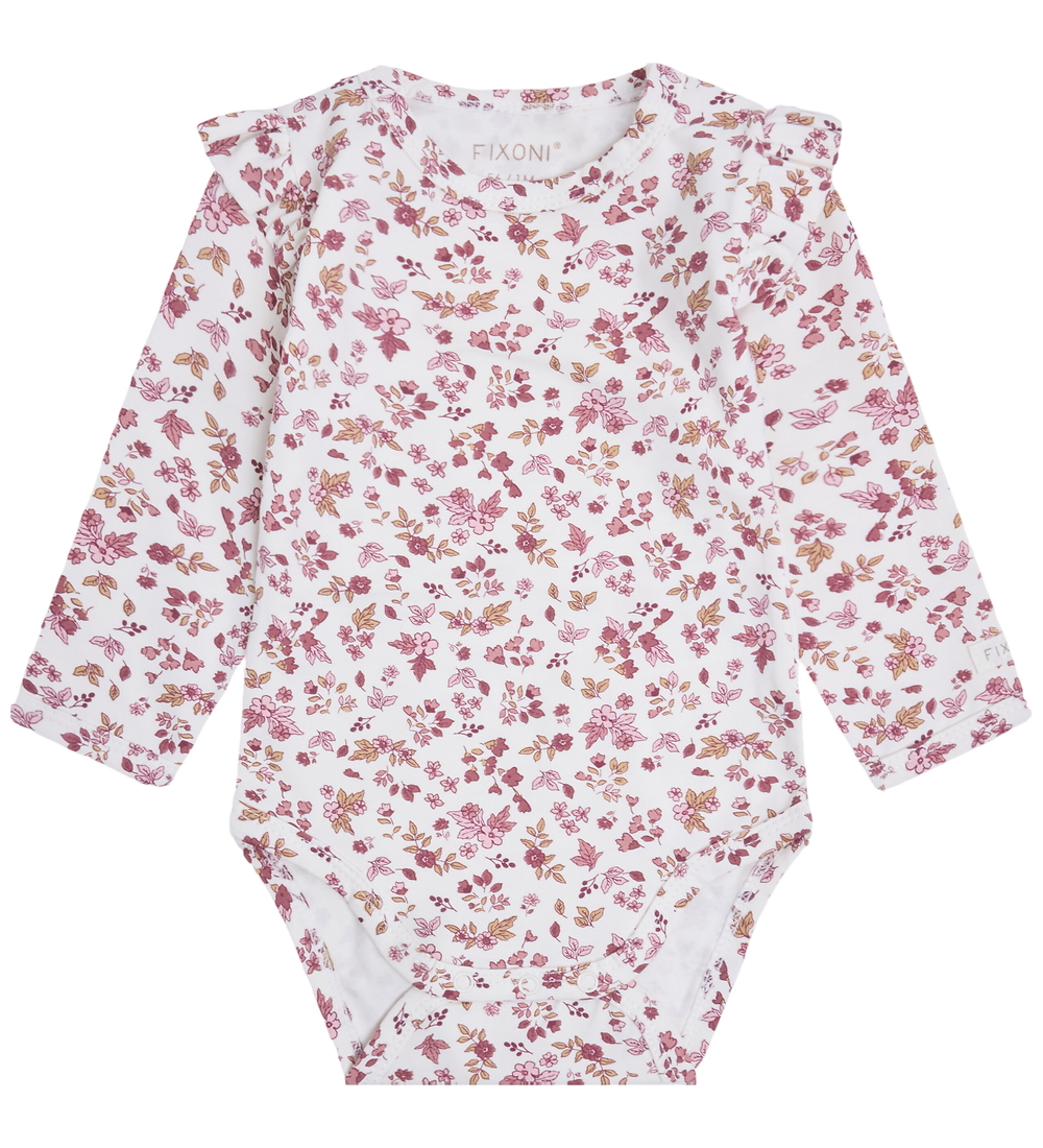 Fixoni Body l/ä - Nostalgie Rose - Fixoni - 1½ Jahre (86) - Body L/Ä von Fixoni