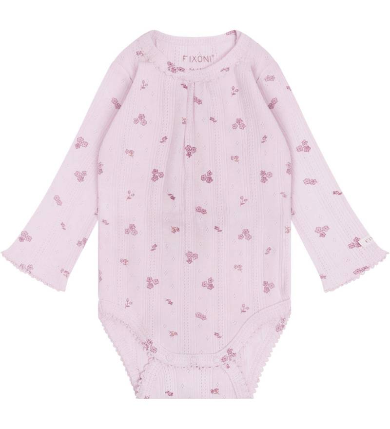 Fixoni Body l/ä - Pale Lilac m. Lochmuster - Fixoni - 68 - Body L/Ä Fixoni Body l/ä - Pale Lilac m. Lochmuster - Fixoni - 68 - Body L/Ä von Fixoni