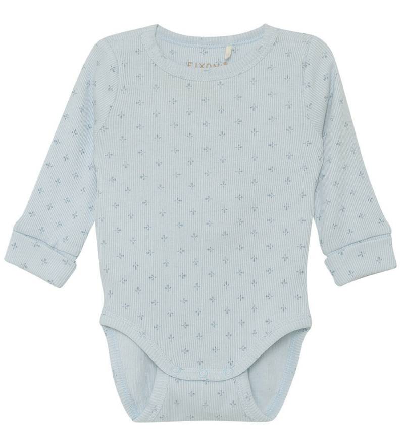Fixoni Body l/ä - Rib - Arctic Ice m. Print - Fixoni - 68 - Body L/Ä Fixoni Body l/ä - Rib - Arctic Ice m. Print - Fixoni - 68 - Body L/Ä von Fixoni