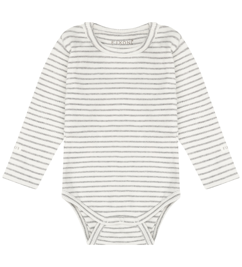 Fixoni Body l/ä - Rib - Flintgrau Melange - Fixoni - 56 - Body L/Ä Fixoni Body l/ä - Rib - Flintgrau Melange - Fixoni - 56 - Body L/Ä von Fixoni