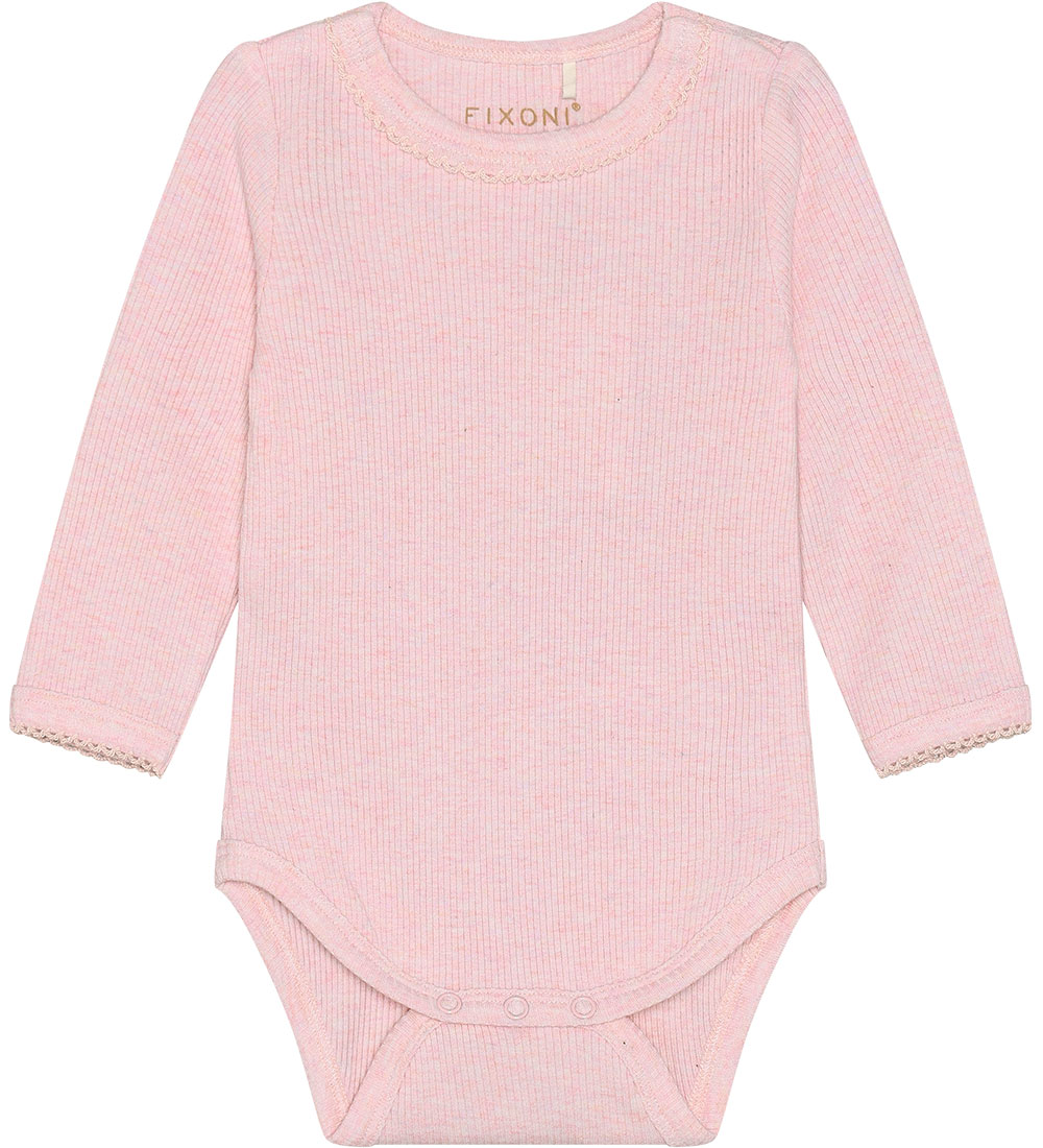 Fixoni Body l/ä - Rib - Gebleicht Mauve Melange - Fixoni - 74 - Body L/Ä Fixoni Body l/ä - Rib - Gebleicht Mauve Melange - Fixoni - 74 - Body L/Ä von Fixoni