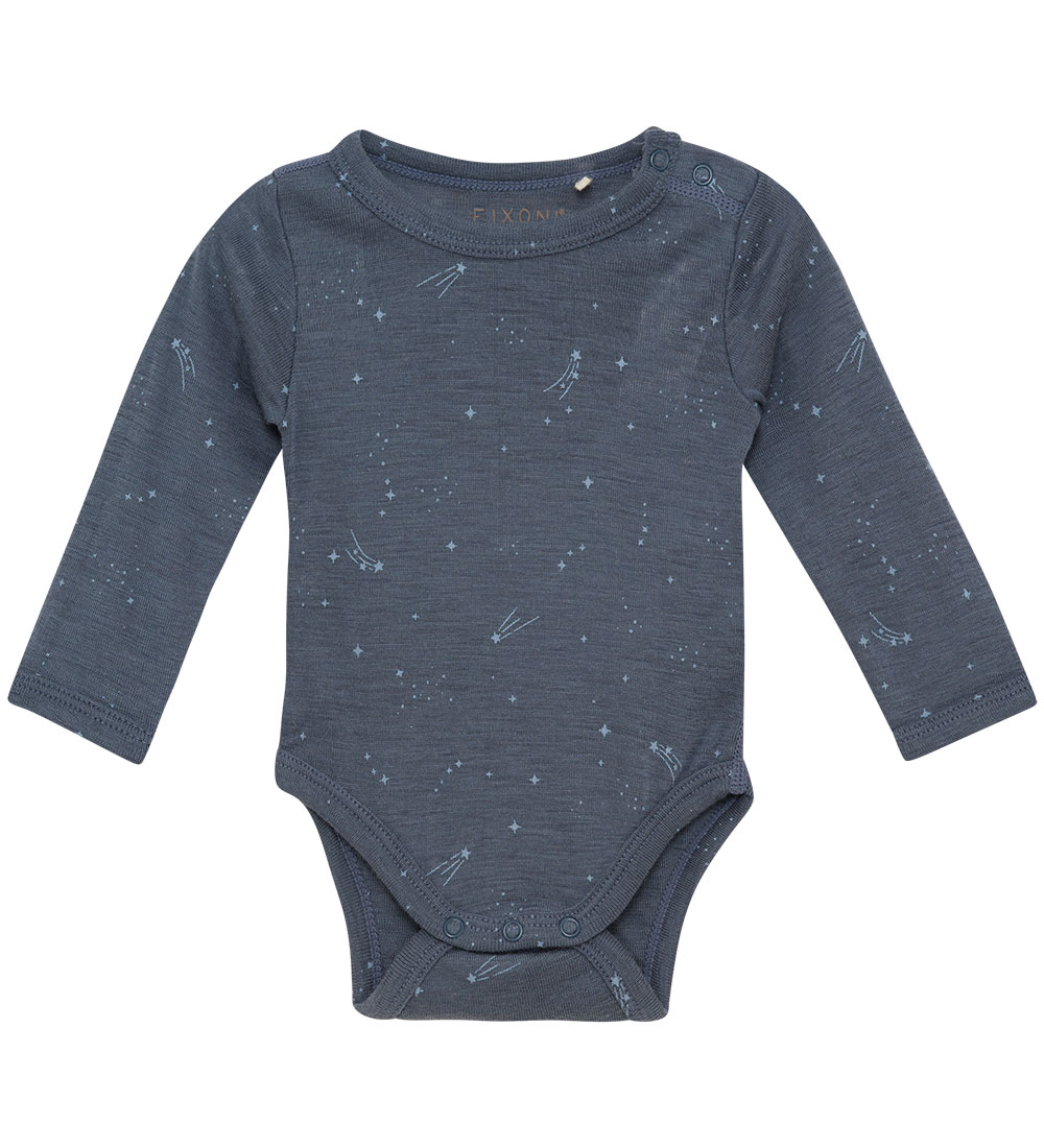 Fixoni Body l/ä - Wolle - Grisaille - Fixoni - 3 Jahre (98) - Body L/Ä von Fixoni