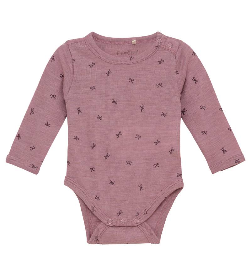 Fixoni Body l/ä - Wolle - Nostalgie Rose - Fixoni - 62 - Body L/Ä Fixoni Body l/ä - Wolle - Nostalgie Rose - Fixoni - 62 - Body L/Ä von Fixoni
