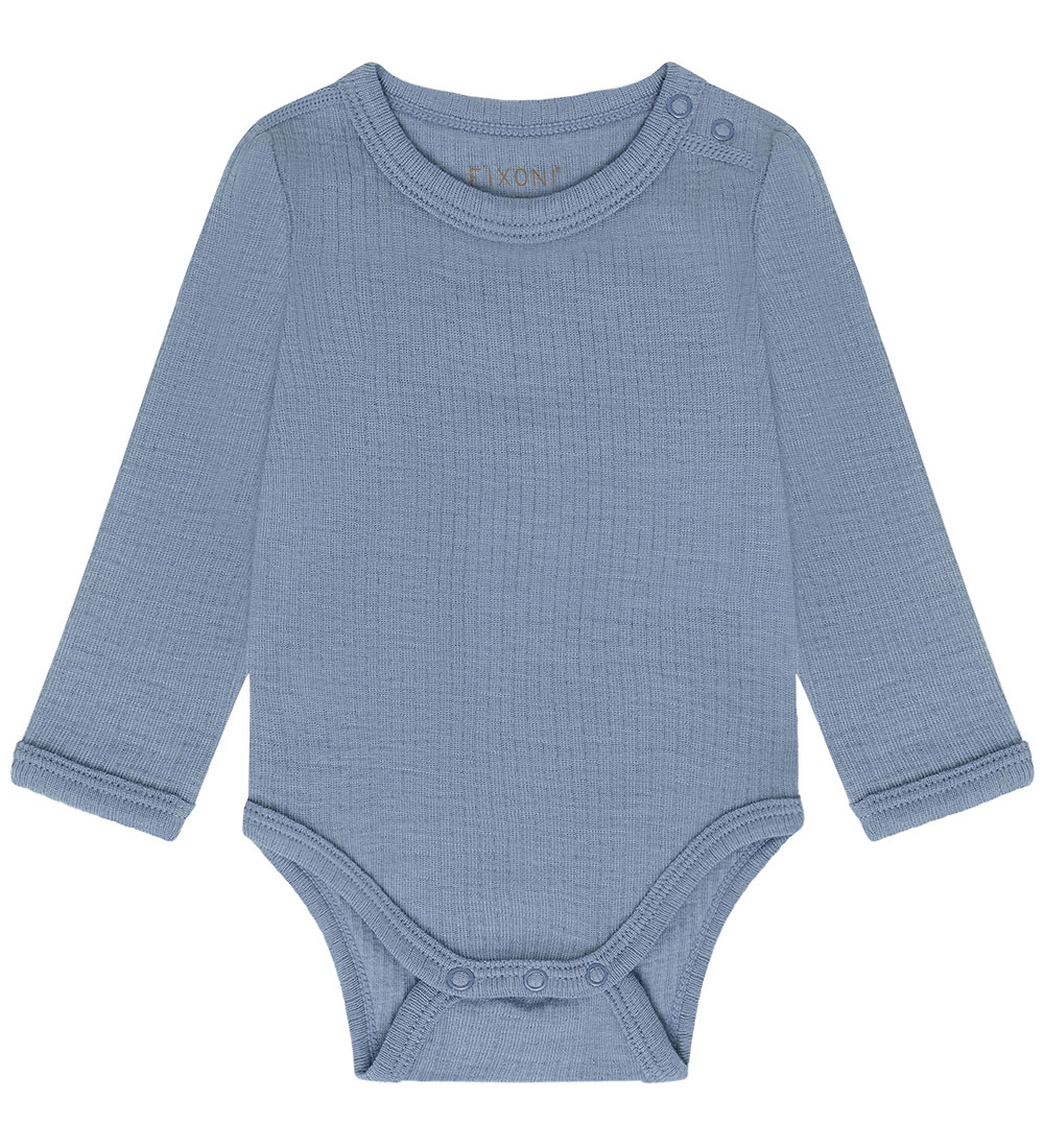 Fixoni Body l/ä - Wolle - Windward Blue - Fixoni - 56 - Body L/Ä Fixoni Body l/ä - Wolle - Windward Blue - Fixoni - 56 - Body L/Ä von Fixoni
