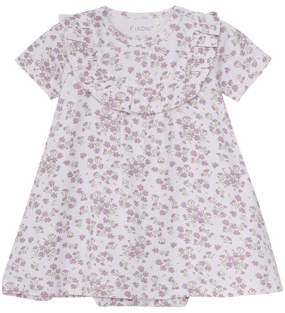 Fixoni Bodykleid k/ä - Grau Lilac - Fixoni - 62 - Body K/Ä Fixoni Bodykleid k/ä - Grau Lilac - Fixoni - 62 - Body K/Ä von Fixoni