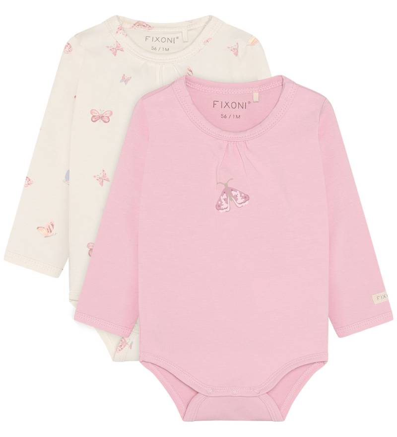 Fixoni Bodys l/ä - 2er-Pack - Gebleicht Mauve - Fixoni - 50 - Body L/Ä Fixoni Bodys l/ä - 2er-Pack - Gebleicht Mauve - Fixoni - 50 - Body L/Ä von Fixoni