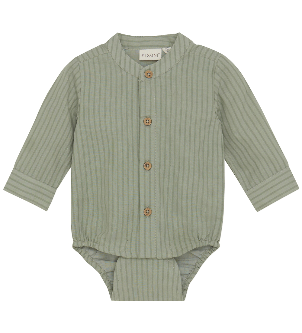 Fixoni Hemdbody l/ä - Desert Sage - Fixoni - 50 - Body L/Ä Fixoni Hemdbody l/ä - Desert Sage - Fixoni - 50 - Body L/Ä von Fixoni