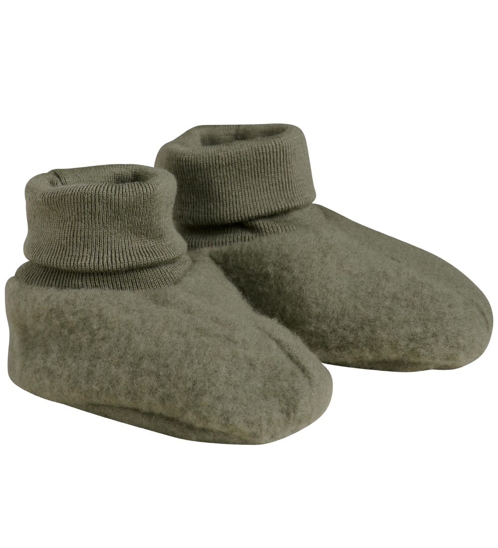 Fixoni Krabbelschuhe - Wolle - Deep Lichen Green - Fixoni - 74/80 - Krabbelschuhe Fixoni Krabbelschuhe - Wolle - Deep Lichen Green - Fixoni - 74/80 - Krabbelschuhe von Fixoni
