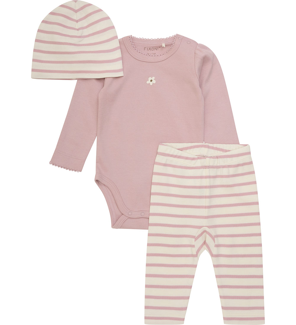 Fixoni Set - Leggings/Mütze/Body l/ä - Shadow Grau - Fixoni - 62 - Body L/Ä Fixoni Set - Leggings/Mütze/Body l/ä - Shadow Grau - Fixoni - 62 - Body L/Ä von Fixoni
