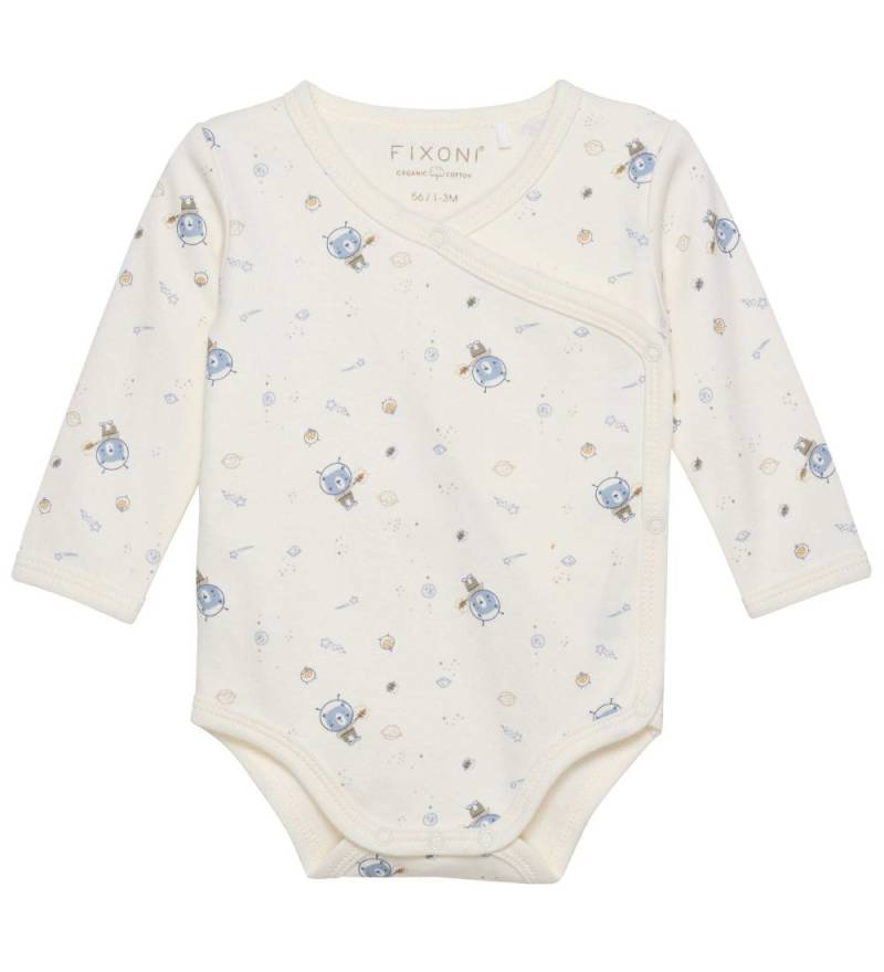 Fixoni Wickelbody l/ä - Ashley Blue - Fixoni - 68 - Body L/Ä Fixoni Wickelbody l/ä - Ashley Blue - Fixoni - 68 - Body L/Ä von Fixoni