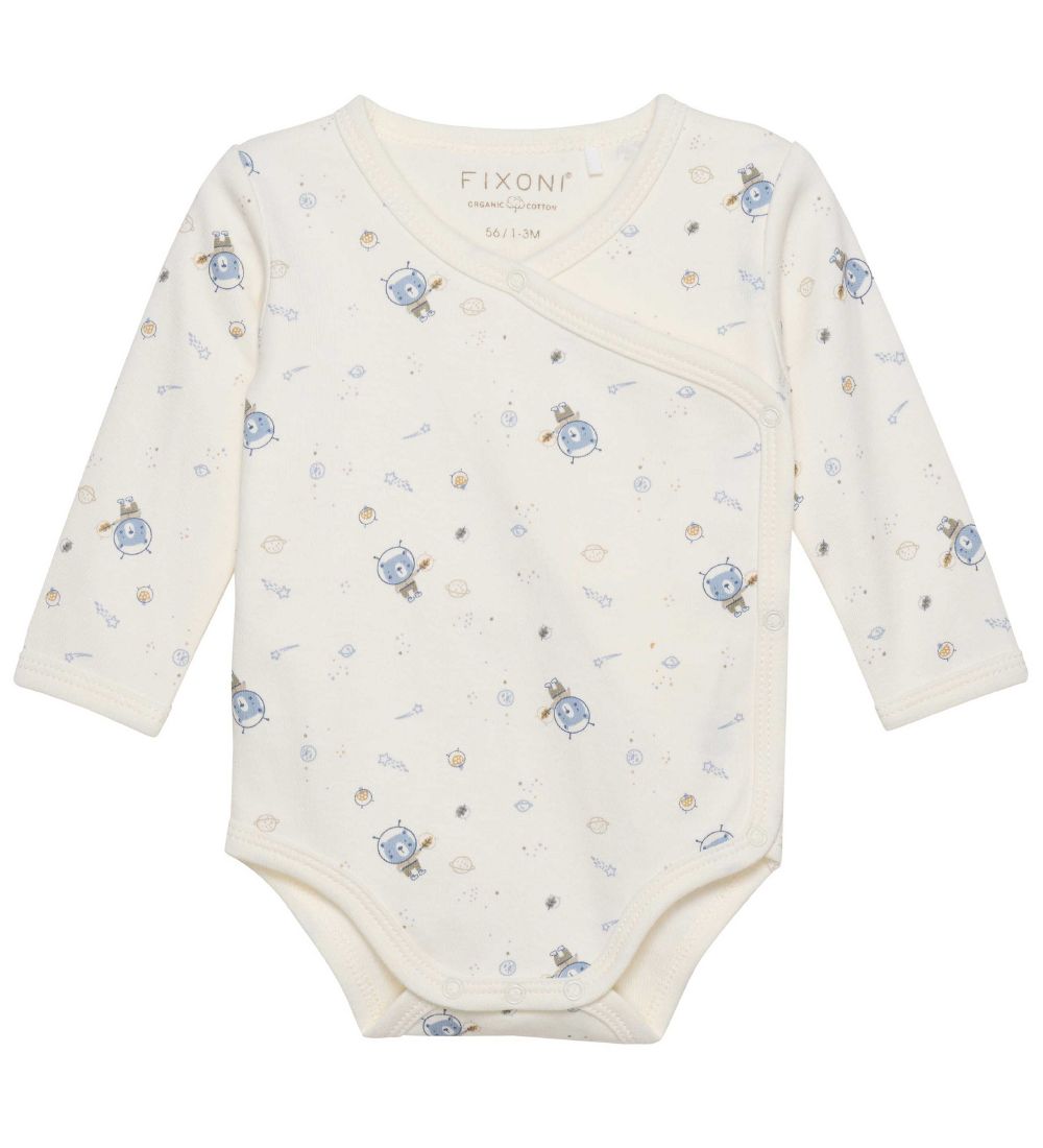 Fixoni Wickelbody l/ä - Ashley Blue - Fixoni - 74 - Body L/Ä Fixoni Wickelbody l/ä - Ashley Blue - Fixoni - 74 - Body L/Ä von Fixoni