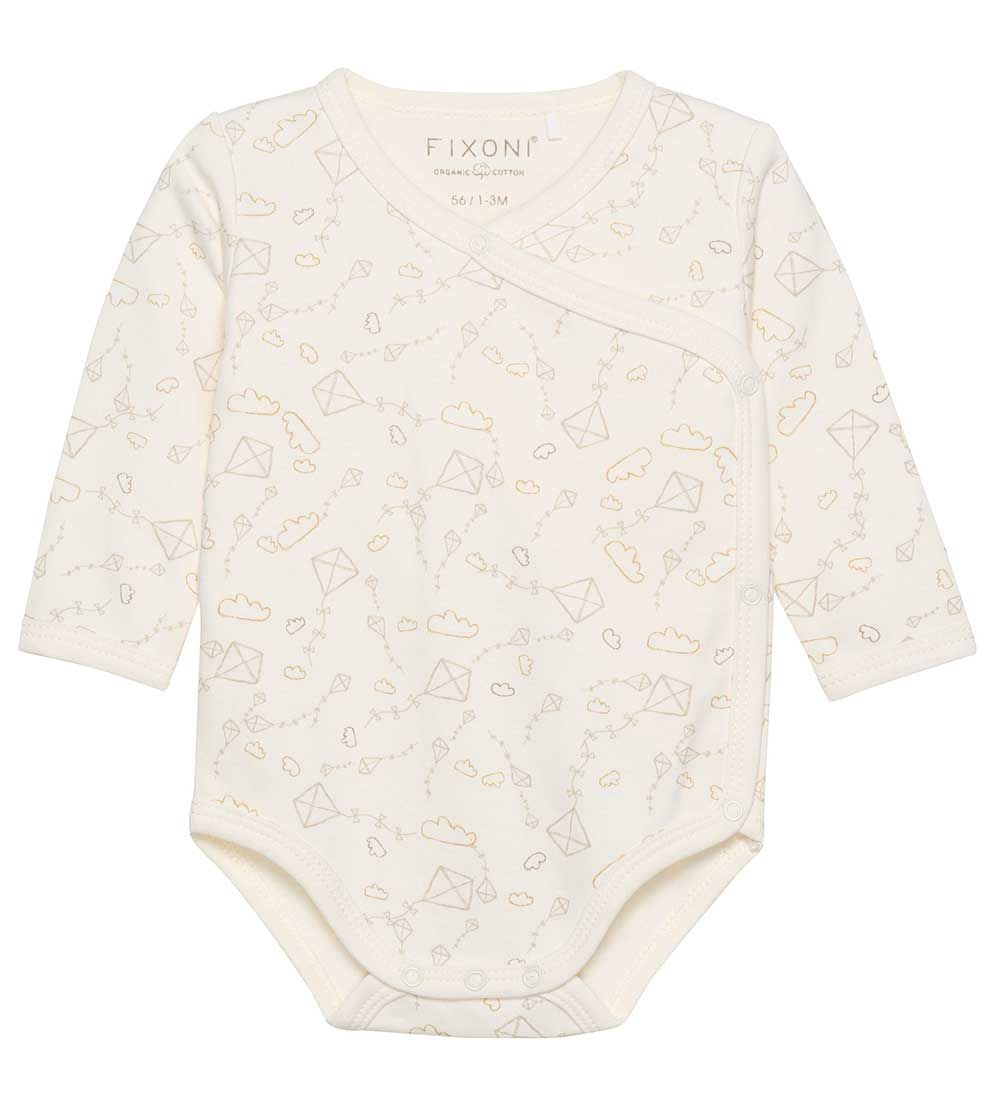 Fixoni Wickelbody l/ä - Marshmallow - Fixoni - 68 - Body L/Ä Fixoni Wickelbody l/ä - Marshmallow - Fixoni - 68 - Body L/Ä von Fixoni