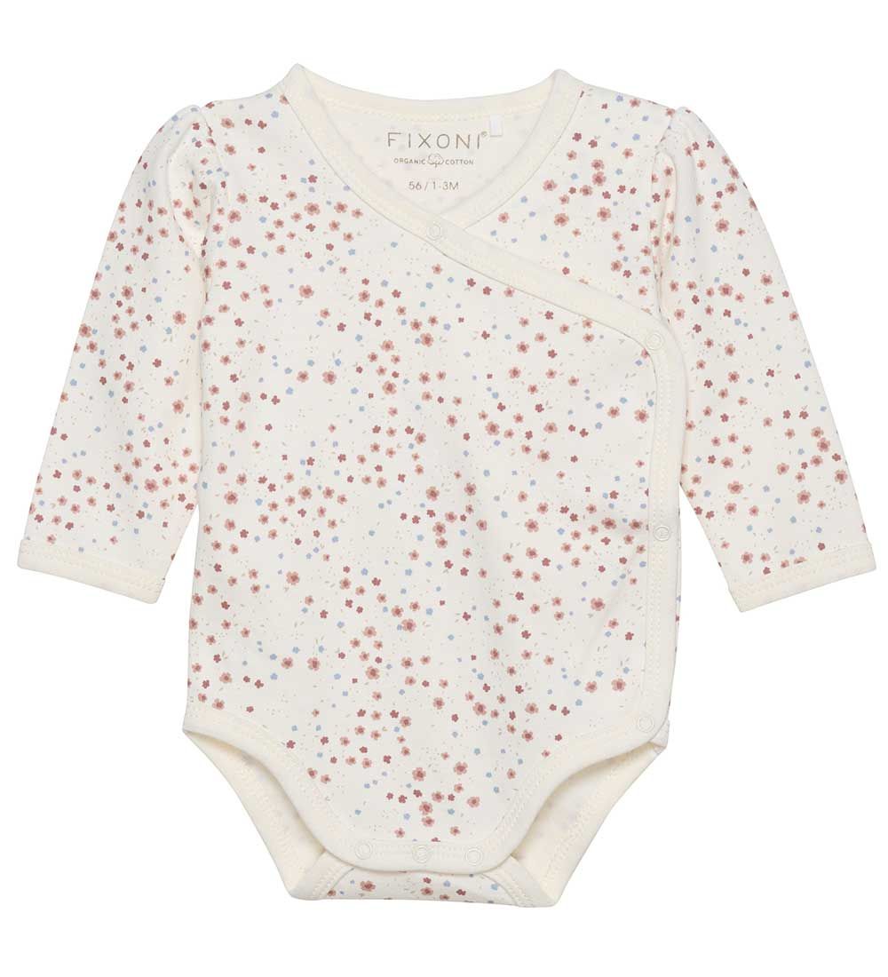 Fixoni Wickelbody l/ä - Misty Rose - Fixoni - 68 - Body L/Ä Fixoni Wickelbody l/ä - Misty Rose - Fixoni - 68 - Body L/Ä von Fixoni