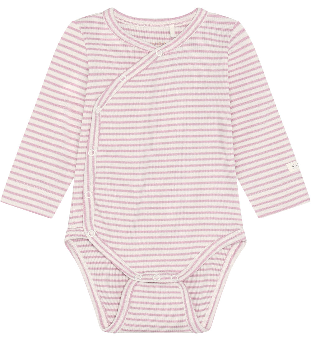 Fixoni Wickelbody l/ä - Rib - Gebleicht Mauve - Fixoni - 44 - Body L/Ä Fixoni Wickelbody l/ä - Rib - Gebleicht Mauve - Fixoni - 44 - Body L/Ä von Fixoni