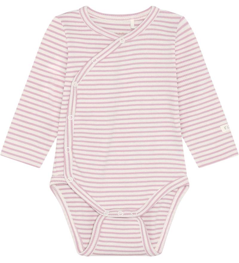 Fixoni Wickelbody l/ä - Rib - Gebleicht Mauve - Fixoni - 44 - Body L/Ä Fixoni Wickelbody l/ä - Rib - Gebleicht Mauve - Fixoni - 44 - Body L/Ä von Fixoni