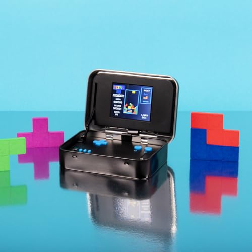 Fizz Creations - Tetris Arcadespiel in der Dose | Offizielles Merchandise Produkt | Official Tetris Produkt | Tetris-Spielekonsole | Tetris Duell Spiel | Geschenk zu Weihnachten, Geburtstag, Ostern von Fizz Creations