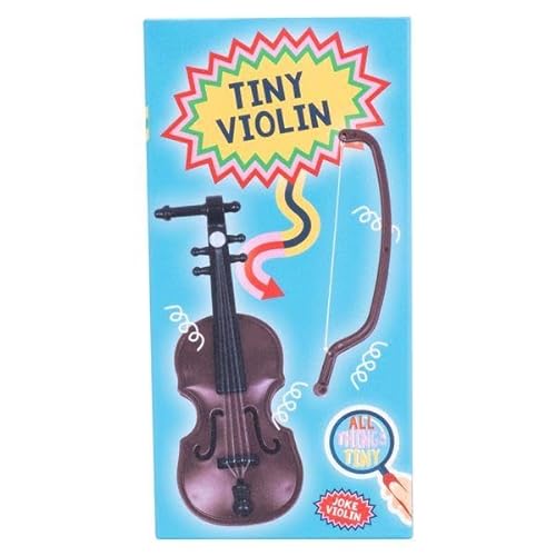 Fizz Creations The Worlds Smallest Violin Novelty Gag Toy. All Things Tiny Violine Includes Miniature Silent Violine and Bow. von Fizz Creations
