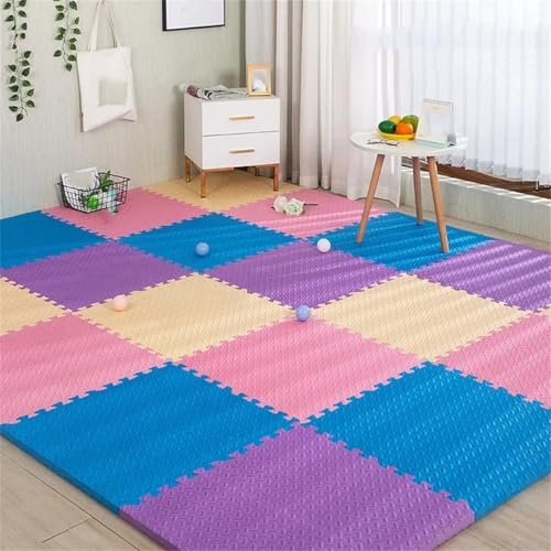 30 x 30 x 1 cm Baby-Spielmatte aus Schaumstoff, Kindermatte, Schlafzimmer-Schutzmatte, Bodenfliesen, Matte 019, 12 Stück mit 12 Kanten 30 x 30 x 1 cm Baby-Spielmatte aus Schaumstoff, Kindermatte, Schlafzimmer-Schutzmatte, Bodenfliesen, Matte 019, 12 Stück mit 12 Kanten von Fjnbbiot