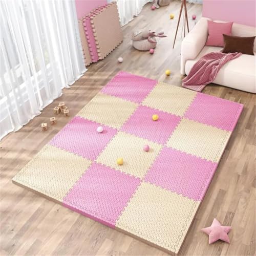 Fjnbbiot 4–16 Stück Baby-Spleißspiel-Matte, rutschfeste Schaumstoffmatte, waschbar, weich, Kinder-Trainingsmatte, pnnrk, Braun, Grau, 4 Stück Fjnbbiot 4–16 Stück Baby-Spleißspiel-Matte, rutschfeste Schaumstoffmatte, waschbar, weich, Kinder-Trainingsmatte, pnnrk, Braun, Grau, 4 Stück von Fjnbbiot