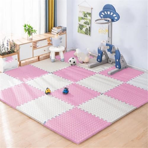 Fjnbbiot 4–20 Stück Schaumstoff-Babyspielmatte für Kinder, ineinandergreifende Übungen, rutschfester Teppich, 30 x 1 cm, Weiß, 4 Stück Fjnbbiot 4–20 Stück Schaumstoff-Babyspielmatte für Kinder, ineinandergreifende Übungen, rutschfester Teppich, 30 x 1 cm, Weiß, 4 Stück von Fjnbbiot