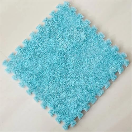 Fjnbbiot 6–20 Stück Baby-Puzzle-Matte, Plüsch-Gästeteppich, pädagogisch, warm, Spielmatte, blau, 6 Stück Fjnbbiot 6–20 Stück Baby-Puzzle-Matte, Plüsch-Gästeteppich, pädagogisch, warm, Spielmatte, blau, 6 Stück von Fjnbbiot