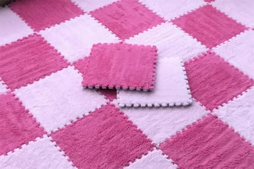 Fjnbbiot Baby-Spielmatte, 30 x 30 cm, Schaumstoff-Puzzle-Boden, Babydecke, Spielmatte, pnnrk-Rosarot, 10 Stück Fjnbbiot Baby-Spielmatte, 30 x 30 cm, Schaumstoff-Puzzle-Boden, Babydecke, Spielmatte, pnnrk-Rosarot, 10 Stück von Fjnbbiot