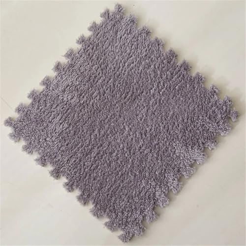 Fjnbbiot Krabbel-Aktivitätsmatte für Babys, Plüschschaum-Bodenmatte, waschbar, rutschfeste und wasserdichte Nähmatte, grau9, 16 Stück Fjnbbiot Krabbel-Aktivitätsmatte für Babys, Plüschschaum-Bodenmatte, waschbar, rutschfeste und wasserdichte Nähmatte, grau9, 16 Stück von Fjnbbiot