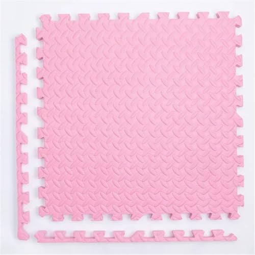 Fjnbbiot Schaumstoffteppich, Bodenmatte, 30 x 30 cm, für Kinder, dick, Puzzle-Matten, Kinderzimmer, Aktivitäten, 16 Stück, 1 cm, 8/16 Stück von Fjnbbiot