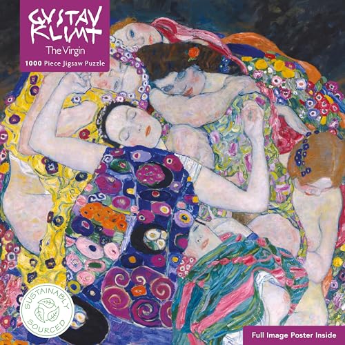 Puzzle - Gustav Klimt, Die Jungfrau: Unser faszinierendes, hochwertiges 1.000-teiliges Puzzle (73,5 x 51 cm) in Stabiler Kartonverpackung Puzzle - Gustav Klimt, Die Jungfrau: Unser faszinierendes, hochwertiges 1.000-teiliges Puzzle (73,5 x 51 cm) in Stabiler Kartonverpackung von Flame Tree Gift