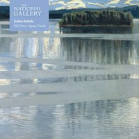 Adult Jigsaw Puzzle National Gallery: Akseli Gallen-Kallela: Lake Keitele (500 Pieces) von Flame Tree Publishing