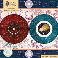Adult Sustainable Jigsaw Puzzle Anna Stead: The Zodiac von Flame Tree Publishing