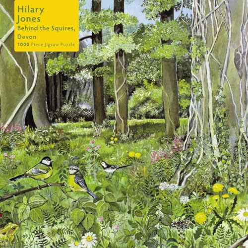 Puzzle - Hilary Jones, Hinter den Squires: Unser faszinierendes, hochwertiges 1.000-teiliges Puzzle (73,5 cm x 51,0 cm) in Stabiler Kartonverpackung von Flame Tree Gift