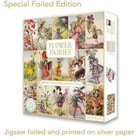 Special Edition Adult Foiled Jigsaw Puzzle Flower Fairies von Flame Tree Publishing