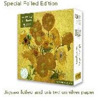 Special Edition Adult Foiled Jigsaw Puzzle Vincent Van Gogh: Sunflowers von Flame Tree
