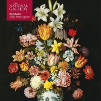 Adult Jigsaw Puzzle National Gallery: Bosschaert the Elder: A Still Life of Flowers von Flame Tree