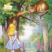 Adult Sustainable Jigsaw Puzzle Alice and the Cheshire Cat von Brown Trout-Auslieferer Flechsig