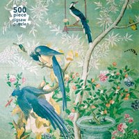 Puzzle - John James Audubon, Ein Paar Columbia Eichelhäher von Brown Trout-Auslieferer Flechsig