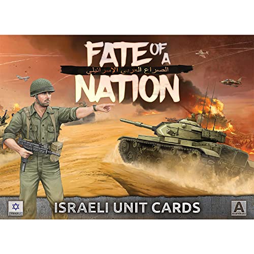 Fate of a Nation Israeli Unit Cards AIS901 von Flames of War