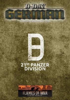 Flames of War D-Day German Forces in Normandy, 1944 21st Panzer Division von Flames of War