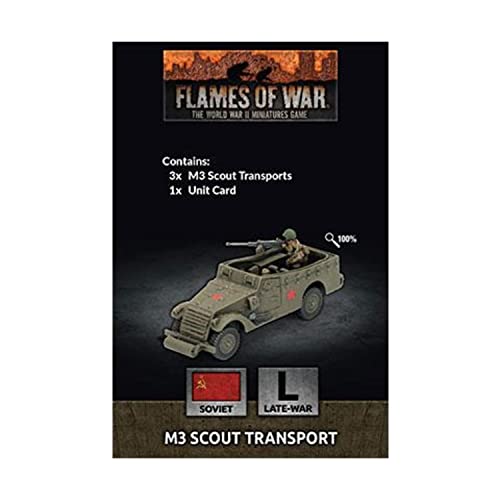 Flames of War FoW Soviet M3 Scout Transport SU206 von Flames of War