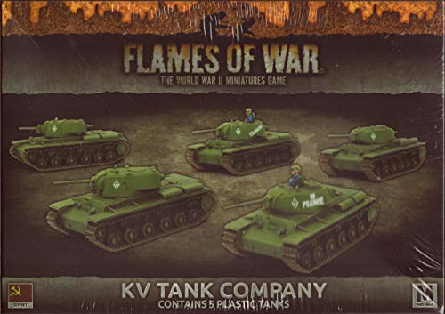 Flames of War Sovietische Armee Soviet KV Tank Company KV-1, KV-1s or KV-8 Panzer KSBX40 von Flames of War