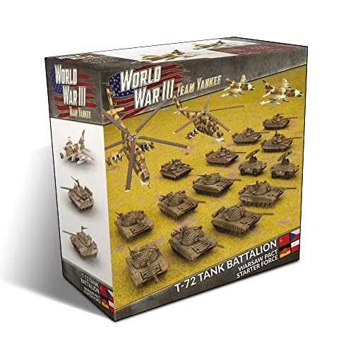 Flames of War T-72 Bataillon Warschau Pact Starter Force von Flames of War