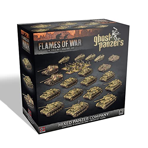 Ghost Panzers Mixed Panzer Company Army Deal Ghost Panzers Mixed Panzer Company Army Deal von Flames of War